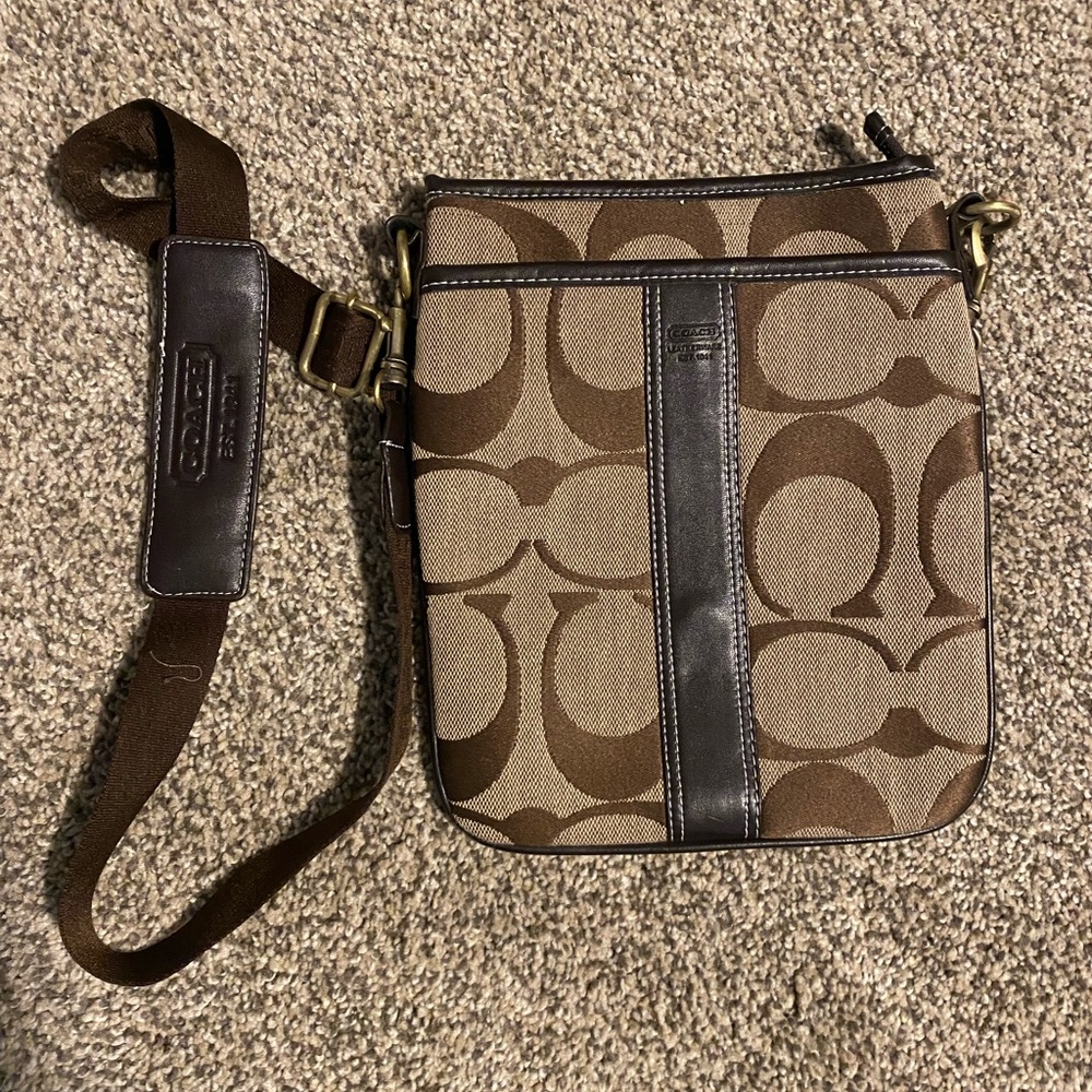 Coach cross body bag